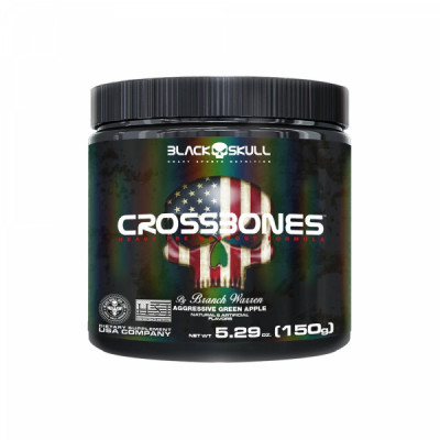 CROSSBONES 150G BLACK SKULL