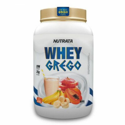 WHEY GREGO 900G NUTRATA VITAMINA DE FRUTAS