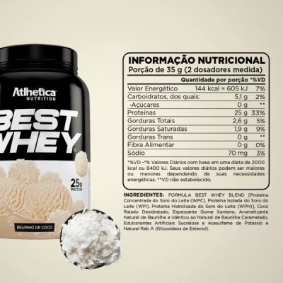 BEST WHEY 900G BEIJINHO DE COCO 