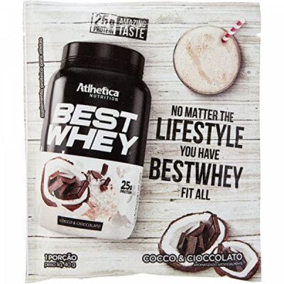 BEST WHEY SACHÊ COCO E CHOCOLATE 