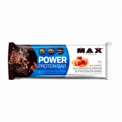 POWER PROTEIN BAR MILK CARAMELO 90G