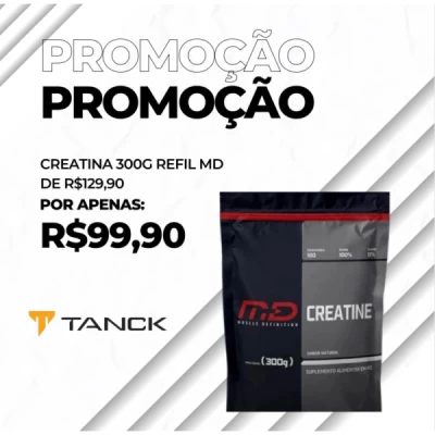 REFIL CREATINA 300G MD.