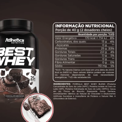 BEST WHEY 900G CHOCOLATE BROWNIE 1KG