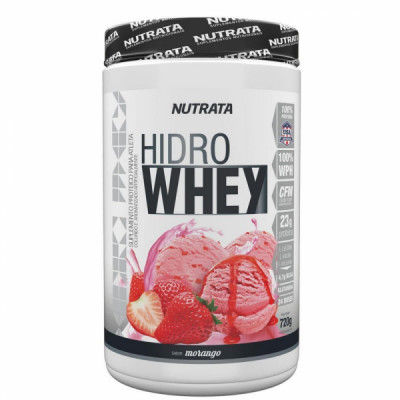 HIDRO WHEY SABOR MORANGO NUTRATA 