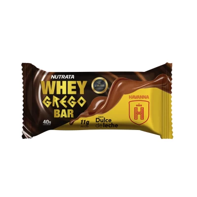 WHEY GREGO BAR DULCE DE LECHE HAVANNA 