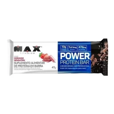 POWER PROTEIN BAR MORANGO 90G