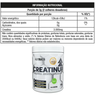 CREATINA UP 100G NUTRATA