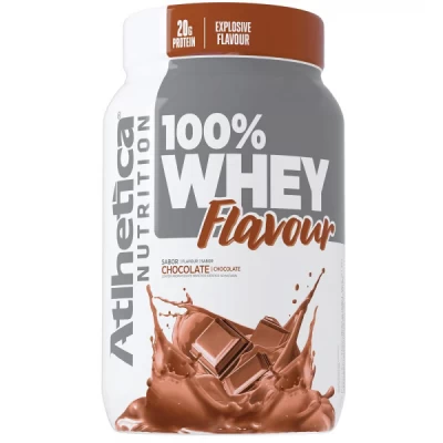 100% WHEY FLAVOUR POTE ATLHETICA 900G 