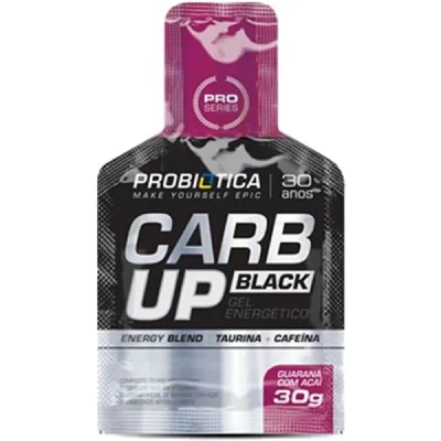 CARB UP GEL BLACK PROBIOTICA AÇAI COM GUARANA