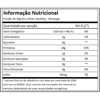 TASTY ISO MORANGO 900G ADAPTOGEN