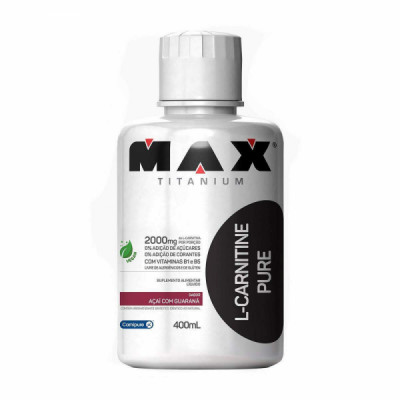 L CARNITINE PURE 400ML MAX 