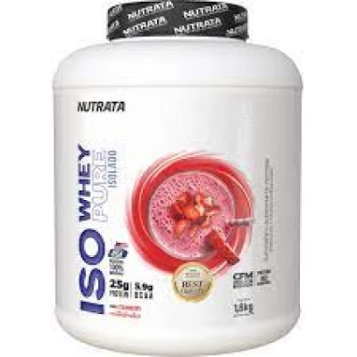 ISO WHEY 1,8KG NUTRATA MORANGO