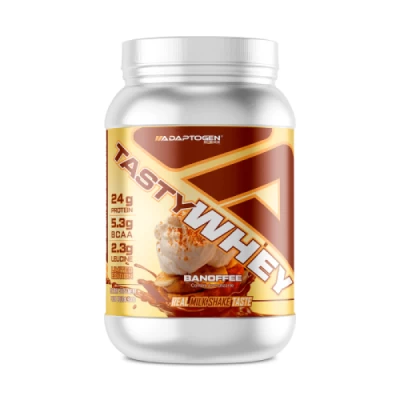 TASTY WHEY BANOFFE 900G ADAPTOGEN