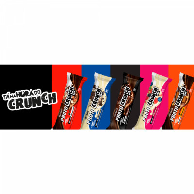 PROTO CRUNCH BAR 60G FRUTAS VERMELHAS 