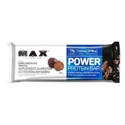 POWER PROTEIN BAR CHOCOLATE COM COCO  PEQUENA 41G