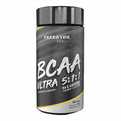 BCAA PREDATOR 5:1:1 NUTRATA 120 CÁPSULAS 