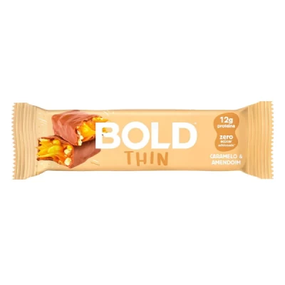 BOLD THIN CARAMELO E AMENDOIM 