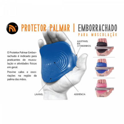 PROTETOR PALMAR EMBORRACHADO PROTTECTOR 