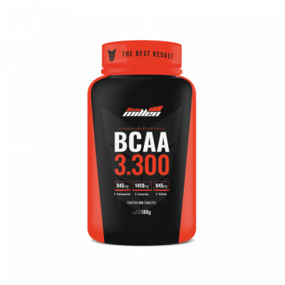 BCAA 3300 120 TABLETES NEW MILLEN 