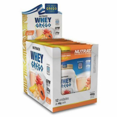 WHEY GREGO SACHÊ VITAMINA DE FRUTAS