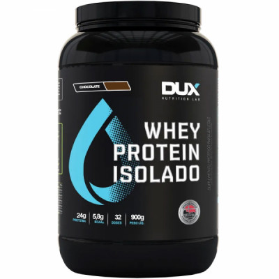 WHEY PROTEIN ISOLADO 900G SABOR CHOCOLATE DUX