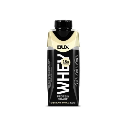 WHEY PROTEIN SHAKE DUX CHOCOLATE BRANCO 250 ML 