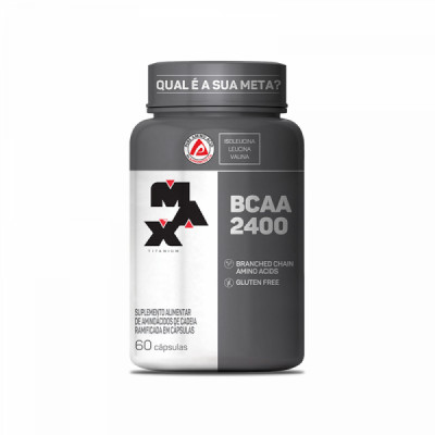 BCAA 2400 MAX TITANIUM 60 CÁPSULAS