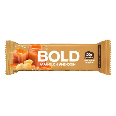 BOLD BAR CARAMELO E AMENDOIM 