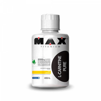 L CARNITINE PURE 400ML MAX 