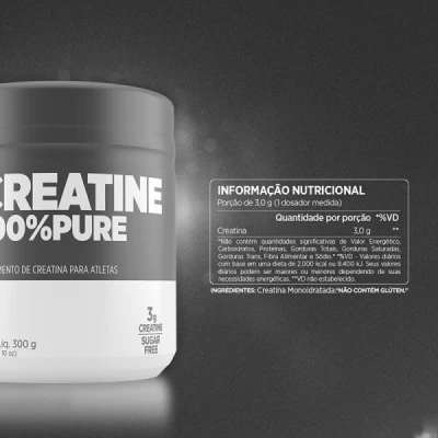 CREATINA 100% PURE 200G ATLHETICA