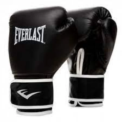 LUVA DE BOXE EVERLAST CORE PRETA P/M