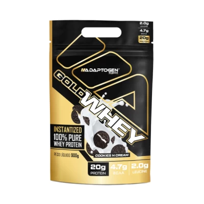 REFIL GOLD WHEY COOKIES E CREAM 900G ADAPTOGEN