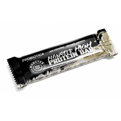 MONSTER HIGH PROTEIN BAR SORVETE DE FLOCOS 63G