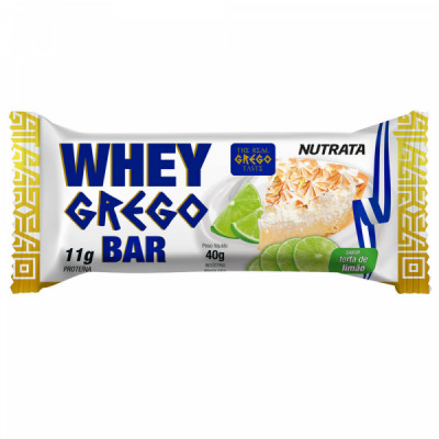 WHEY GREGO BAR TORTA DE LIMÃO