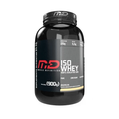 ISO WHEY 900G MD MUSCLE DEFINITION BAUNILHA