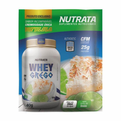 WHEY GREGO SACHÊ TORTA DE LIMÃO