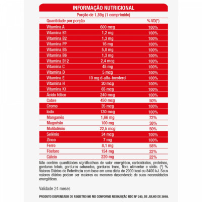 NUTRA VIT COMPLEX 60 TABLETES NUTRATA