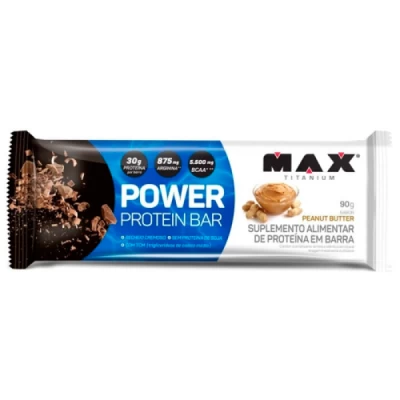 POWER PROTEIN BAR PEANUT BUTTER 90G