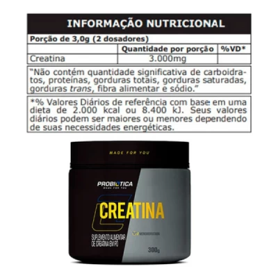 CREATINA 100G PROBIOTICA