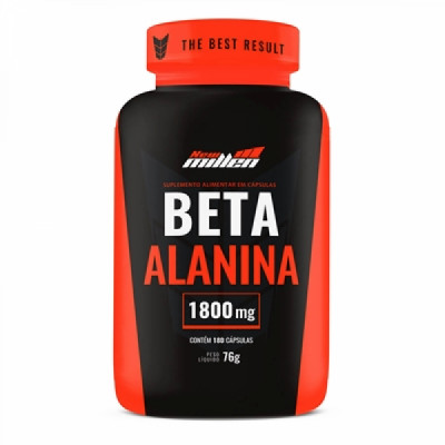 BETA ALANINA 1800MG 180 CAPSULAS NEW MILLEN 