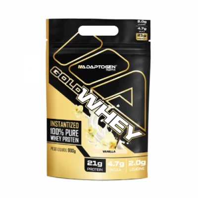 REFIL GOLD WHEY VANILLA 900G ADAPTOGEN