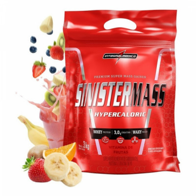 SINISTER MASS 3KG VITAMINA DE FRUTAS 