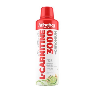 L CARNITINA 3000 ATLHETICA 480ML LIMÃO 