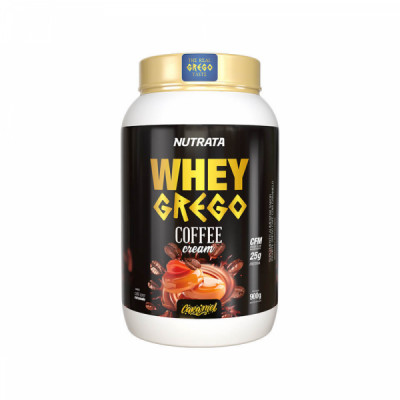 WHEY GREGO COFFEE CREAM CARAMEL 900G NUTRATA