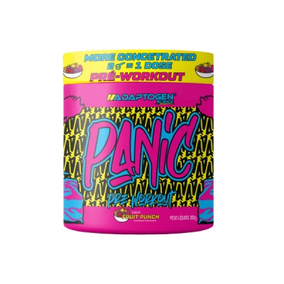 PANIC PRE WORKOUT FRUIT PUNCH 300G ADAPTOGEN