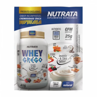 WHEY GREGO SACHÊ NATURAL