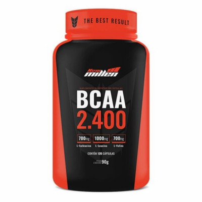 BCAA 2400 NEW MILLEN 120 CÁPSULAS