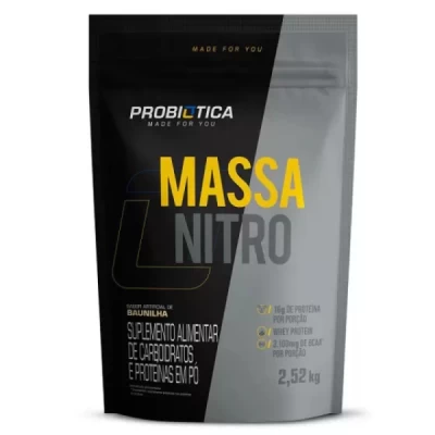 MASSA NITRO BAUNILHA PROBIOTICA