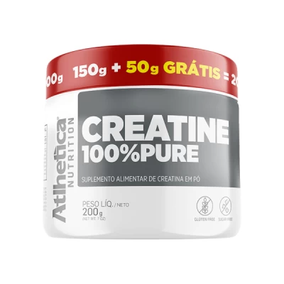 CREATINA 100% PURE 200G ATLHETICA