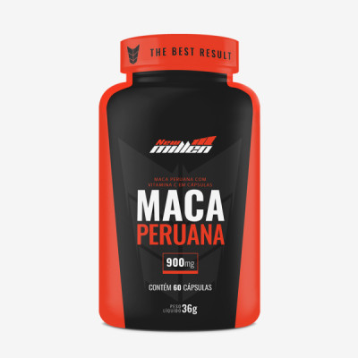 MACA PERUANA COM VITAMINA C 60 CAPSULAS NEW MILLEN 